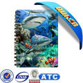 China Manufacture 3D Lenticular Notebook